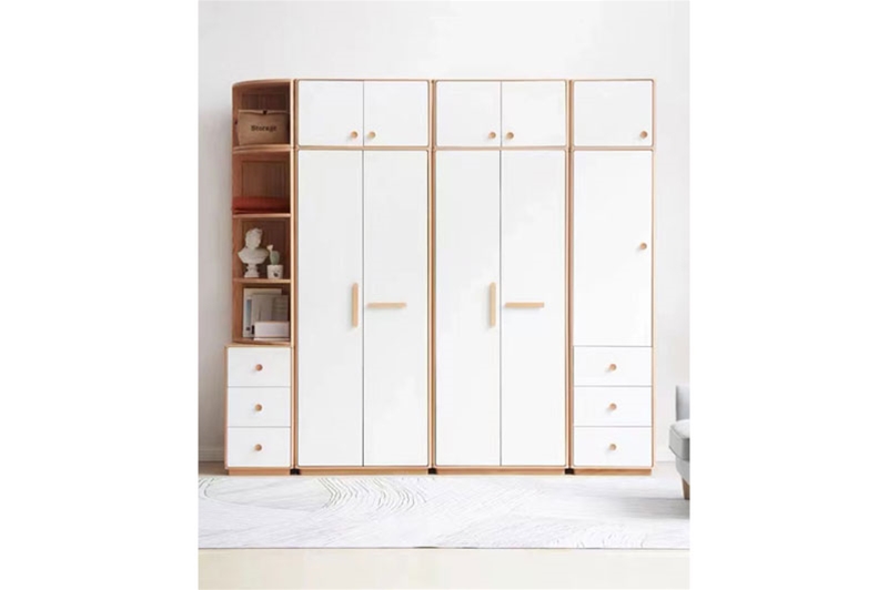 品牌：锦程实木家具 <br> 名称：衣柜
